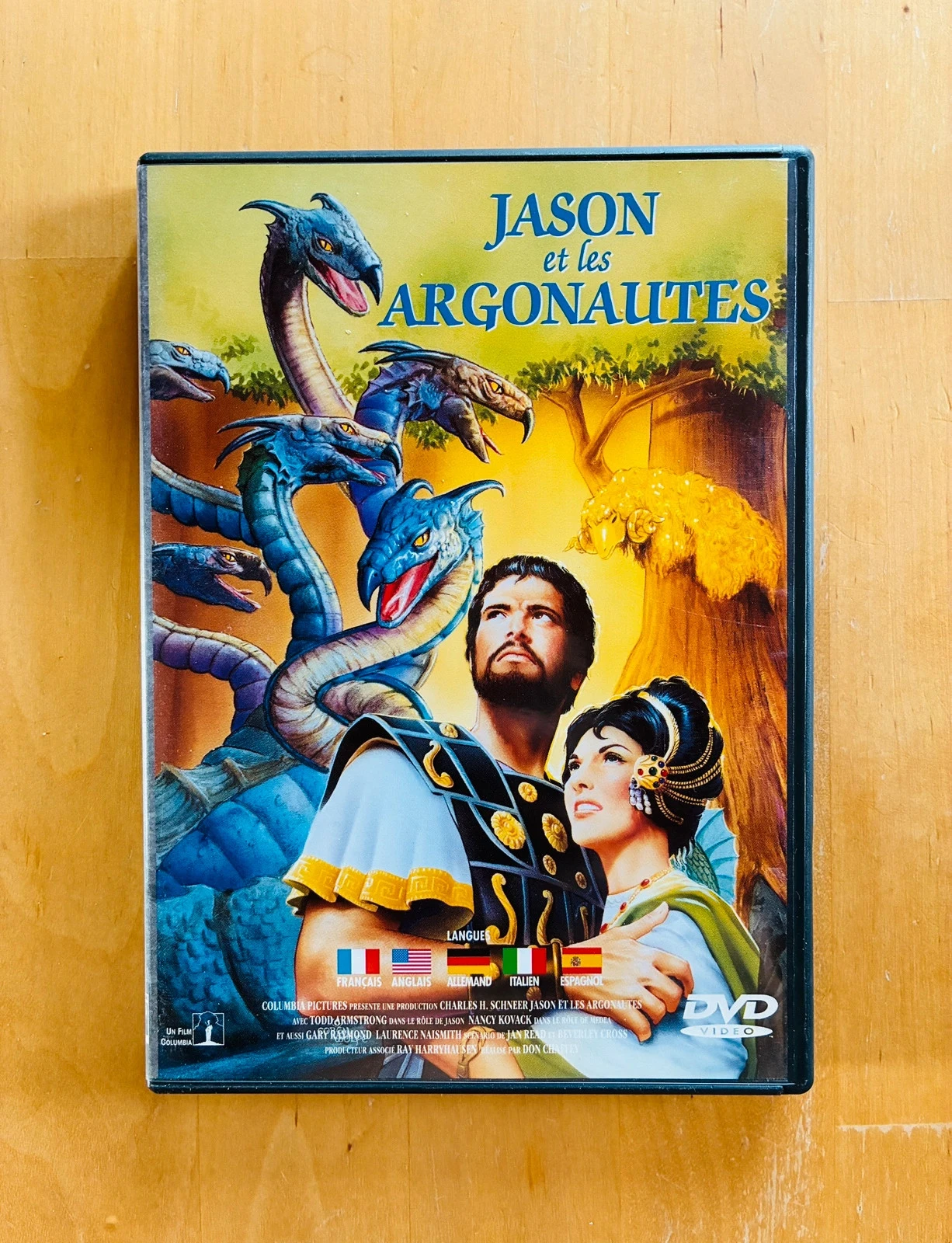 DVD Jason et les Argonautes.